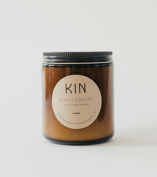 Beach Bonfire- 8oz Amber Jar