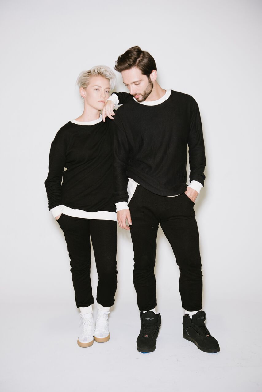 Tuesday Snacks x Aura | 'The Sweatshirt' in Black