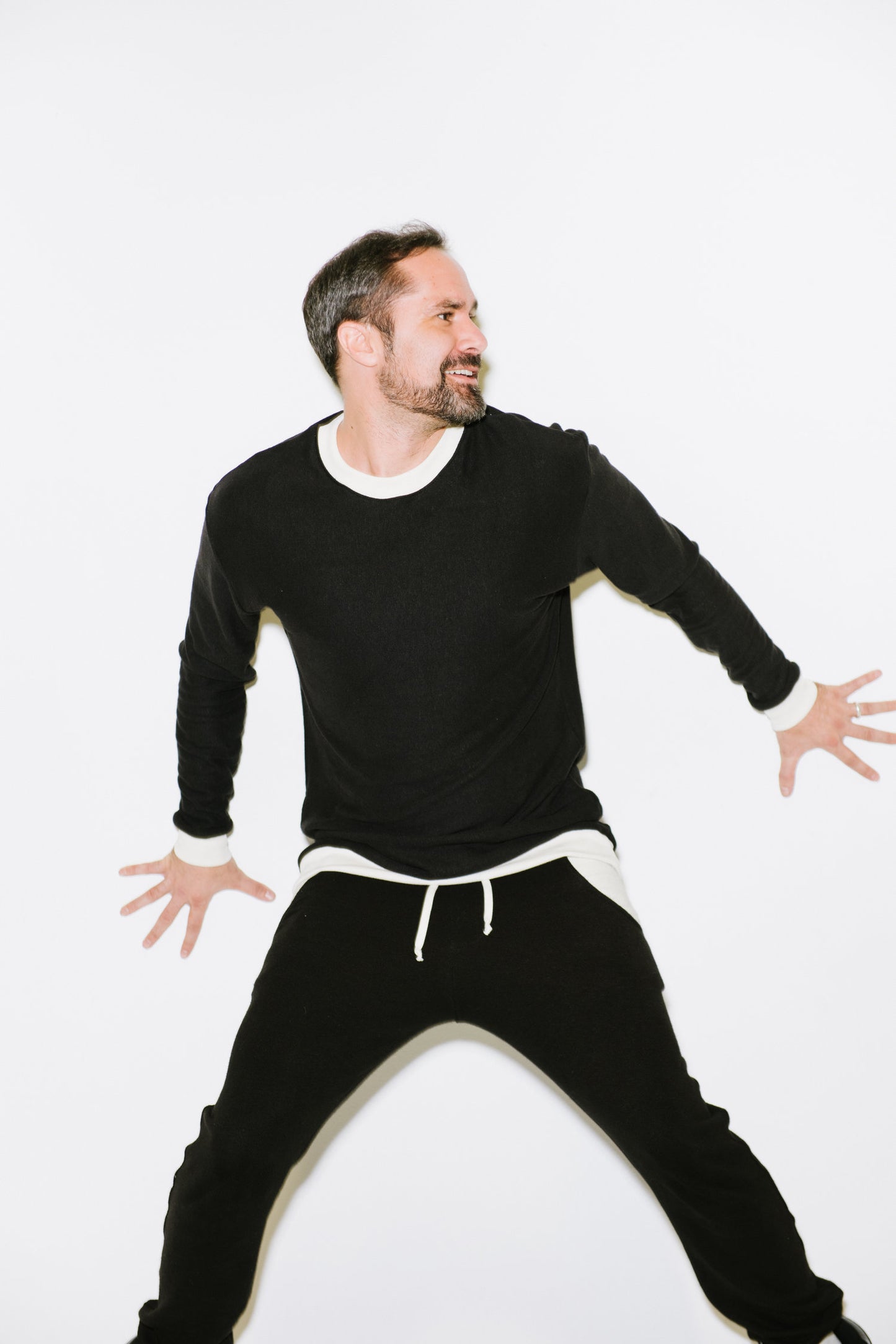 Tuesday Snacks x Aura | 'The Sweatshirt' in Black