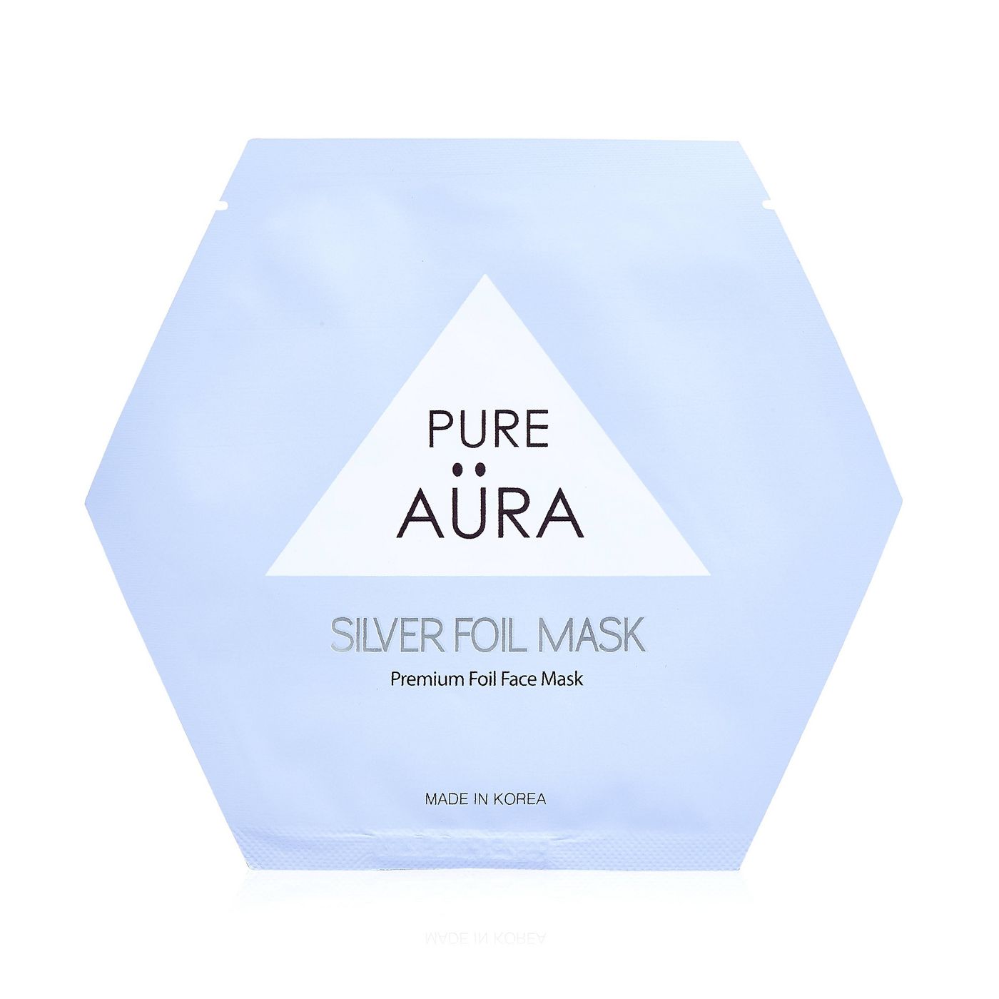 Pure Aura Silver Foil Sheet Mask