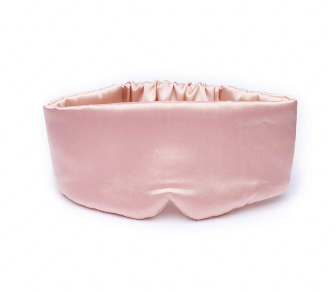 Satin Pillow Eye Mask - Blush