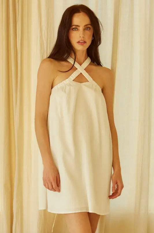 Amelia Dress - White