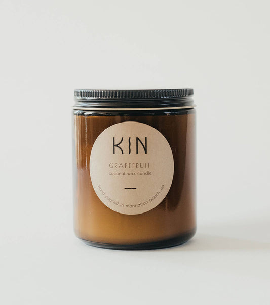 Grapefruit- 8oz Amber Jar