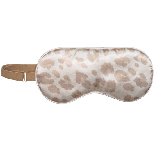 Satin Eye Mask - Leopard