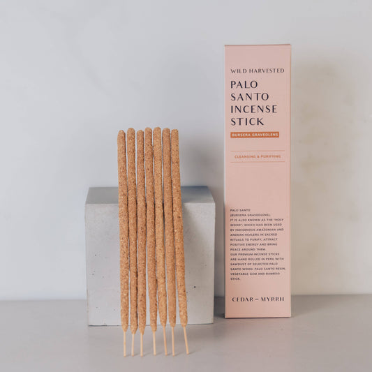 [Burning Ritual] Hand Rolled Palo Santo Incense Stick