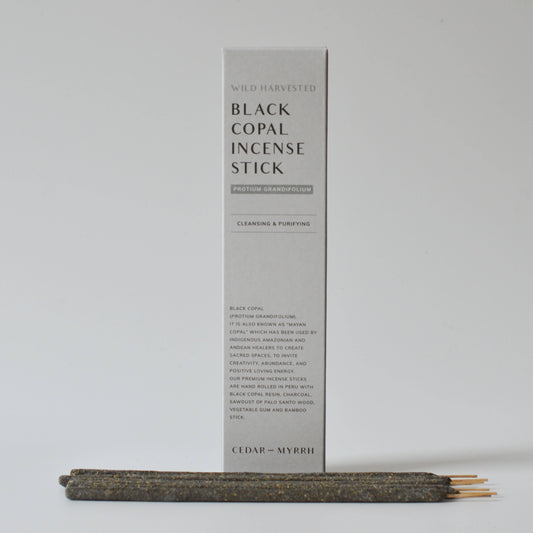 [Burning Ritual] Black Copal Incense Stick